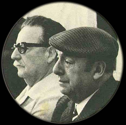 Salvador Allande e Pablo Neruda